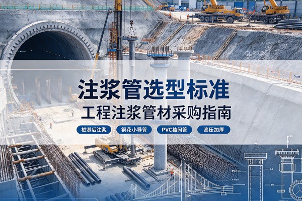 拜泉注浆管选型标准