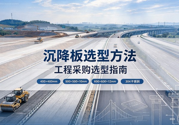 拜泉沉降板选择方法